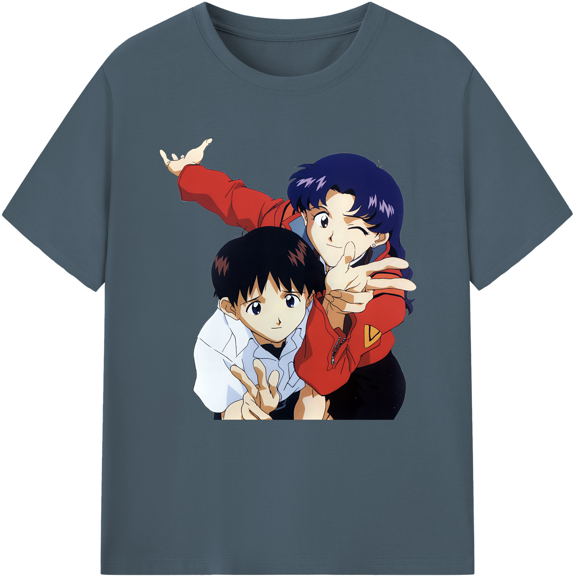 （画像用） EVA 新世紀エヴァンゲリオン 綿100％半袖Tシャツ（フロントプリント）